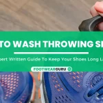 how to wash throwing shoes